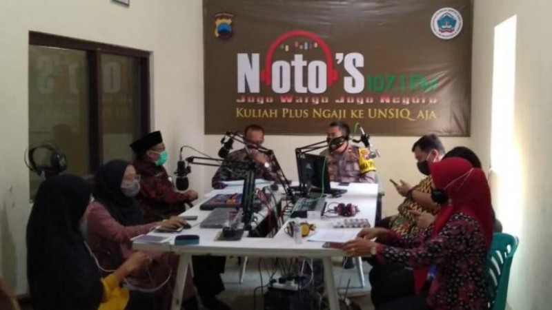 Noto's FM Wonosobo Gagas Siaran Pendidikan, Fasilitasi Kesulitan Belajar Daring