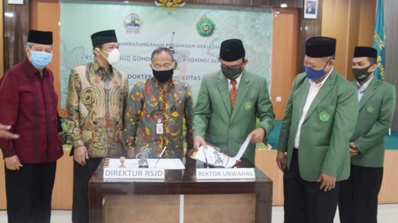 Gandeng RSJ Amino Gondohutomo​​​​​​, Unwahas Semarang Kembangkan Fakultas Kedokteran
