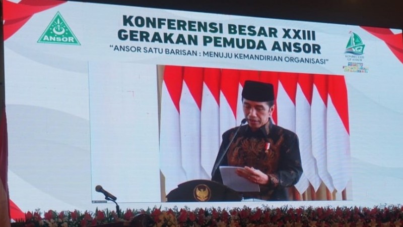 Presiden Jokowi Ajak Ansor Kolaborasi Atasi Pandemi Covid-19