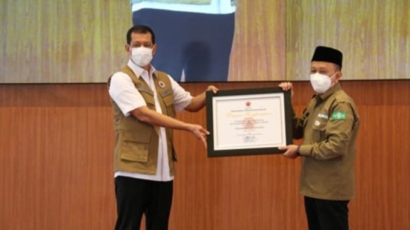 Berkontribusi dalam Penanggulangan Bencana, LPBI NU Raih Penghargaan dari BNPB