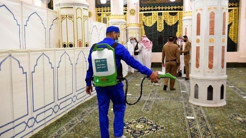 Tujuh Bulan Ditutup, ‘Taman Surga’ di Masjid Nabawi Dibuka Kembali untuk Jamaah