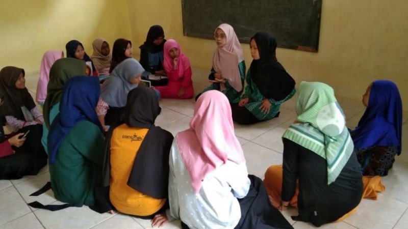 Pelajar NU Garut Bikin Teras Pelajar untuk Siswa-siswi Terdampak Bencana Banjir Bandang
