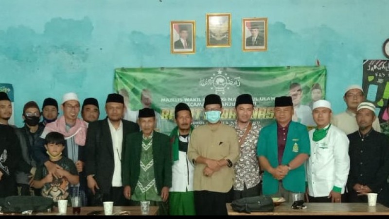 Rakor MWC dan Ranting NU se-Kecamatan Tanjungsari Bersama Ketua LPPNU Jabar