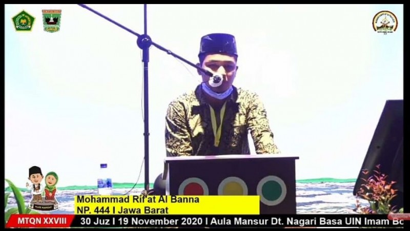 Anggota JQHNU Jawa Barat Raih Juara Pertama Tahfidz Al-Qur’an 30 Juz MTQ Nasional 