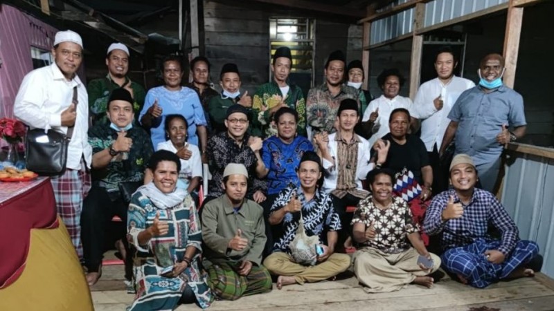 NU Papua Silaturahim ke Kampung Hobong Danau Sentani