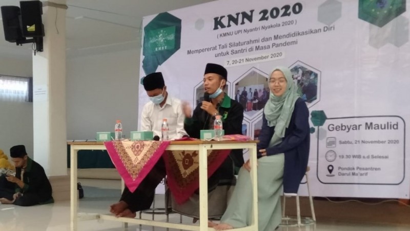 KMNU UPI Bandung Gelar Program Nyantri-Nyakola