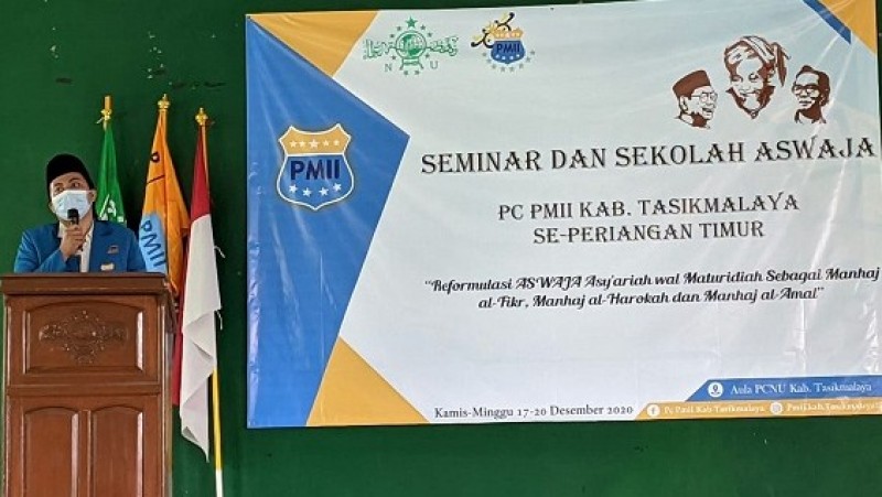 PC PMII Kabupaten Tasikmalaya Selenggarakan Sekolah Aswaja