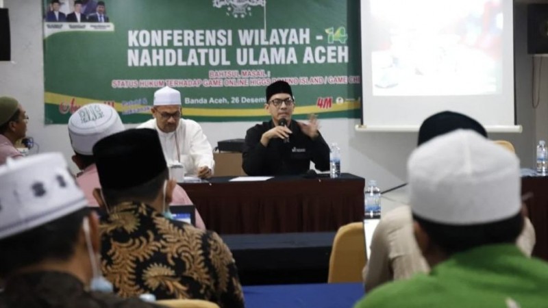 Bahtsul Masail PWNU Aceh Haramkan Judi 'Higgs Domino Island'