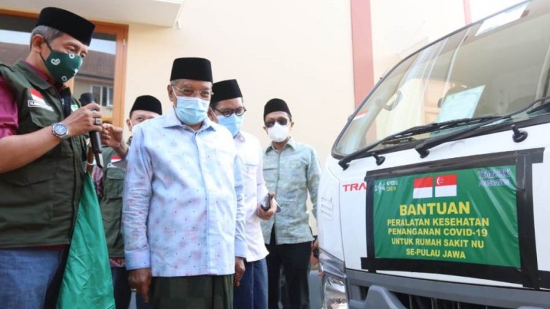 NU Peduli Kirim Alkes 25 Miliar ke Rumah Sakit NU se-Pulau Jawa