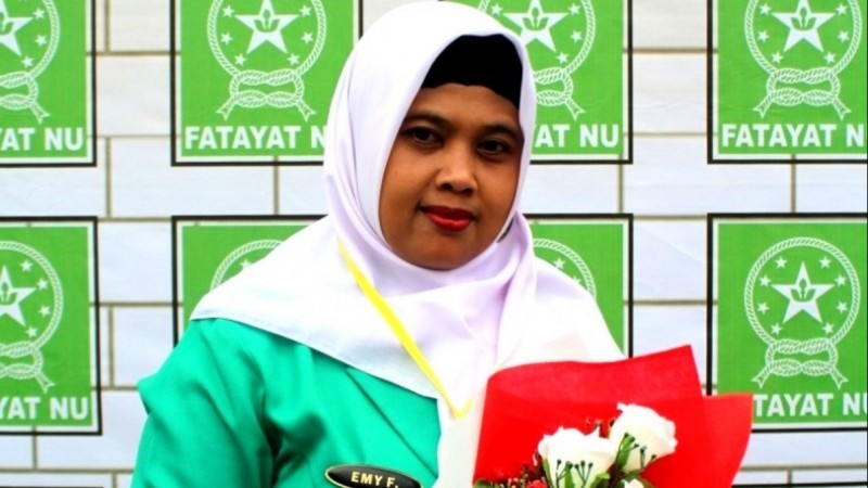 Emi Fatmawati Pimpin Fatayat NU Cabang Kencong Jember