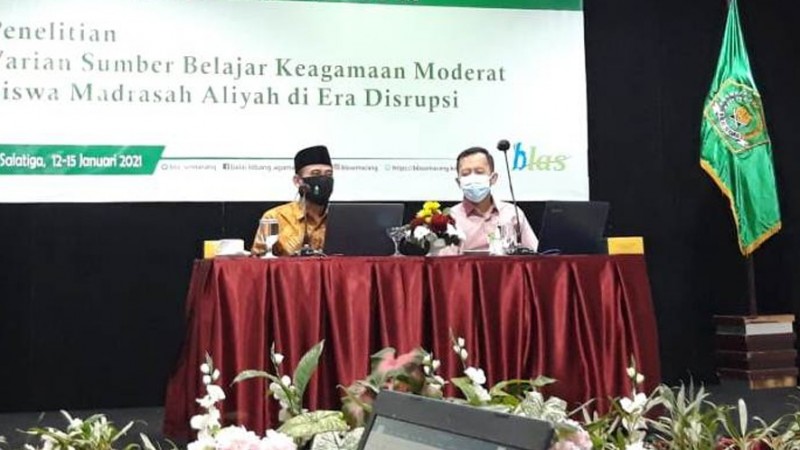 Ketua ISNU Semarang Ajak Balitbang Kemenag Kuatkan Sumber Belajar Keagamaan Moderat