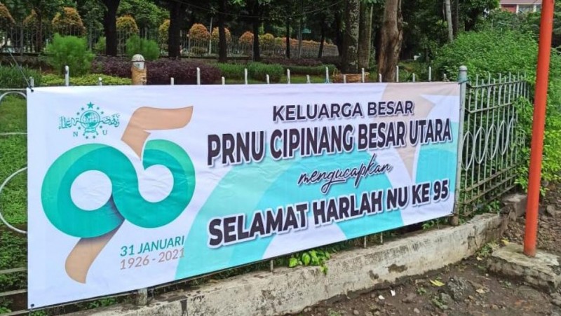 Semarak Harlah Ke-95 NU di Gang Sempit Jakarta