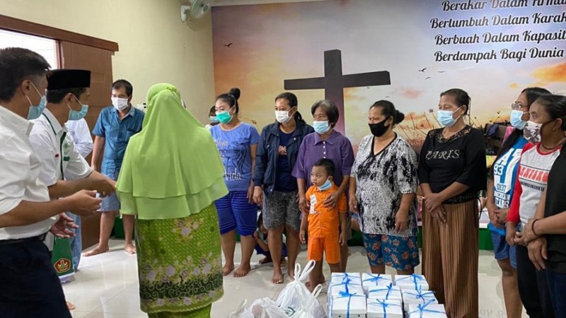 NU Kudus Peduli Banjir Salurkan Belasan Ribu Paket Sembako 