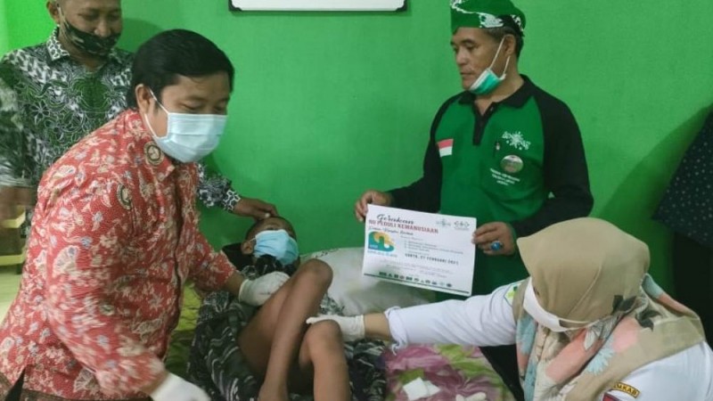 Santunan dan Khitan Gratis Warnai Harlah NU di Lampung Utara