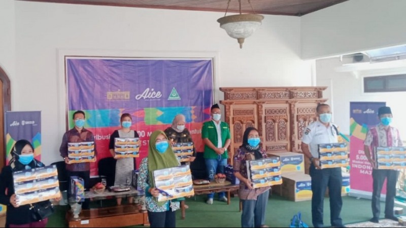 Ansor Lampung Distribusikan 150 Ribu Masker untuk Masyarakat
