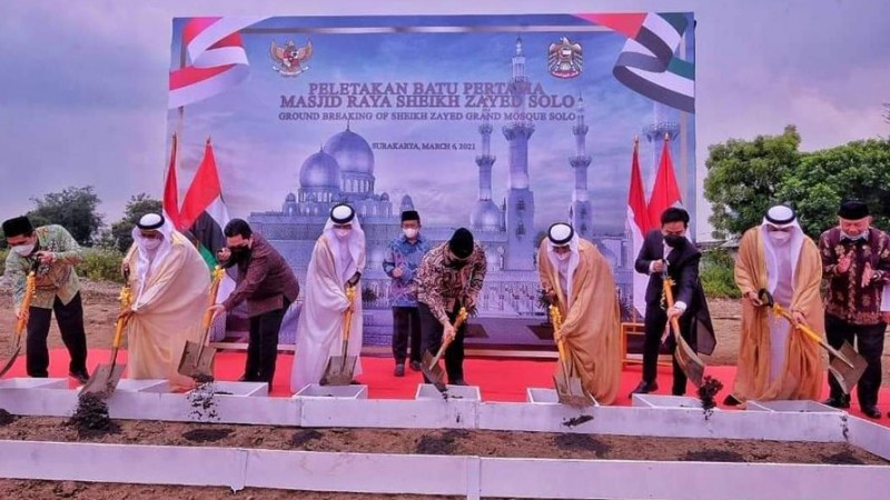 Harapan Ansor Solo Dibangunnya Masjid Sheikh Zayed  