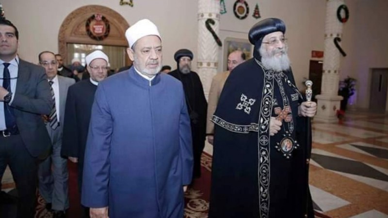 Kisah Interaksi Grand Syekh Al-Azhar dengan Paus Kristen Koptik