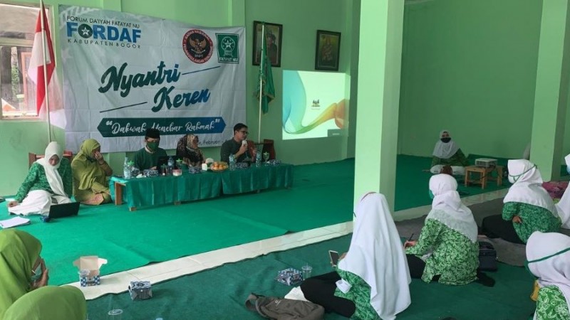 Fordaf Kabupaten Bogor Luncurkan Nyantri Keren untuk Cetak Daiyah Profesional