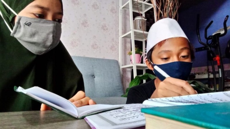 Optimisme Kader IPPNU Banjarmasin Bantu Kesulitan Belajar di Masa Pandemi