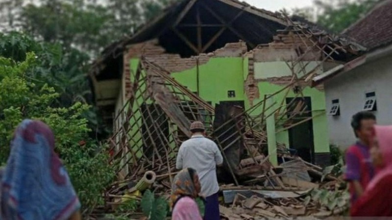 Gempa Malang, 16 Daerah Laporkan Kerusakan Rumah, Sekolah, Tempat Ibadah, dan RS