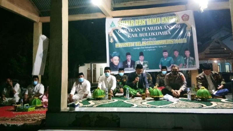 Jelang Ramadhan, GP Ansor Bulukumba Dzikir Bersama