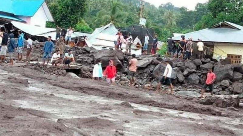 NU Peduli Bantu Warga Terdampak Banjir NTT dan NTB