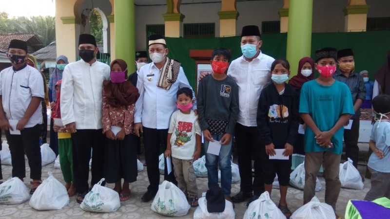 Santunan di Lampung Timur Ingatkan Keutamaan Doa Anak Yatim