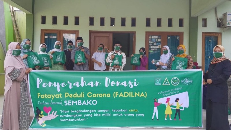 Fadilna, Gerakan Fatayat NU Cirebon Bantu Warga Terdampak Covid-19