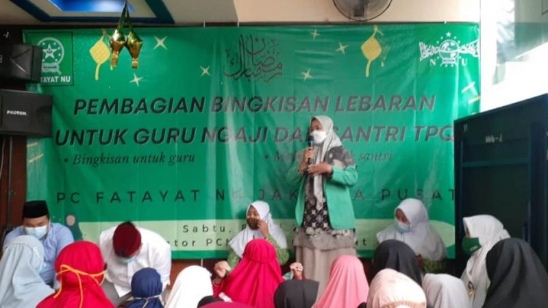 Puncak Ramadhan Fatayat NU Jakpus Berbagi untuk Guru Ngaji dan Yatim