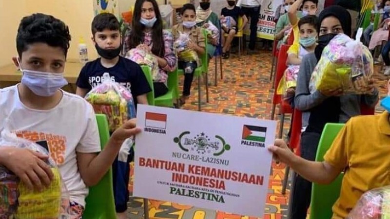 NU Care-LAZISNU Terus Berkomitmen Bantu Rakyat Palestina