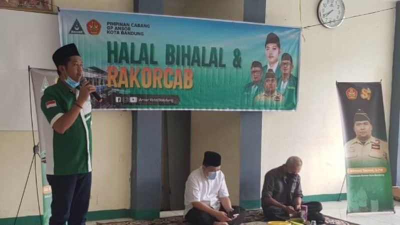 Perkuat Silaturahim Antarkeluarga Kader, GP Ansor Kota Bandung Libatkan Istri dan Anak dalam Halal Bihalal