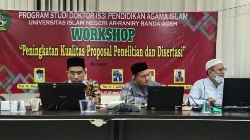 UIN Ar-Raniry Banda Aceh Gelar Penulisan Proposal Penelitian dan Disertasi