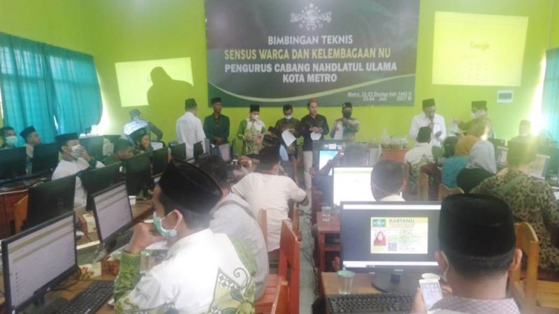 NU Metro Lampung Terapkan SISNU Jateng untuk Sensus Nahdliyin
