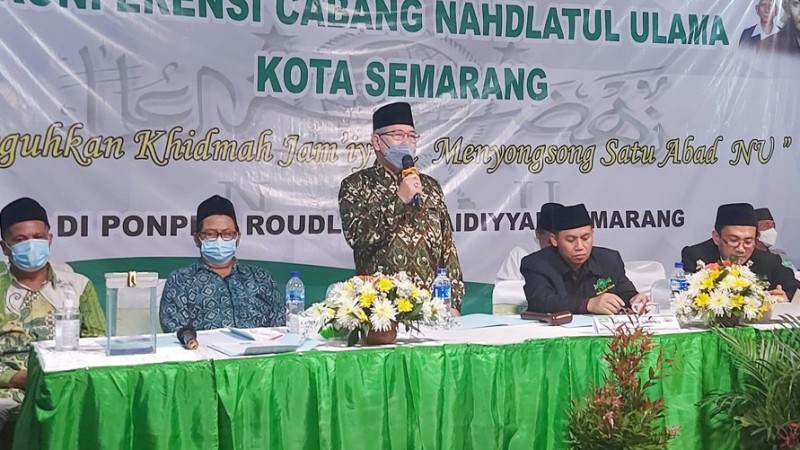 Majukan Organisasi, Rais PCNU Kota Semarang Jateng Terpilih Minta Nahdliyin Beri Masukan