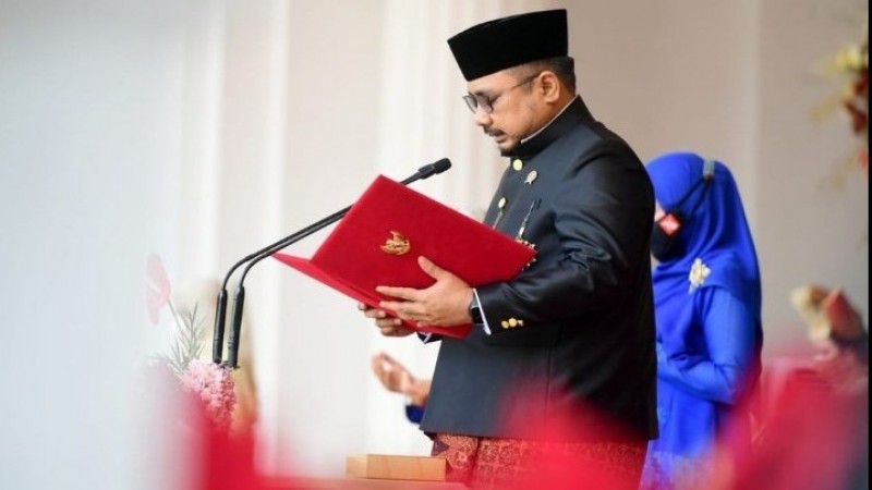 Teks Lengkap Doa Menteri Agama Yaqut C Quomas pada HUT ke-76 RI di Istana Negara