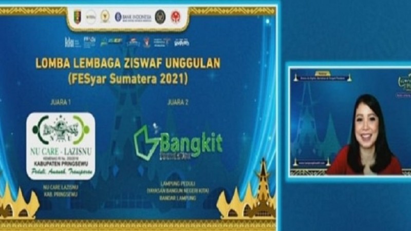 LAZISNU Pringsewu chosen the first leading ZIS institution in Lampung