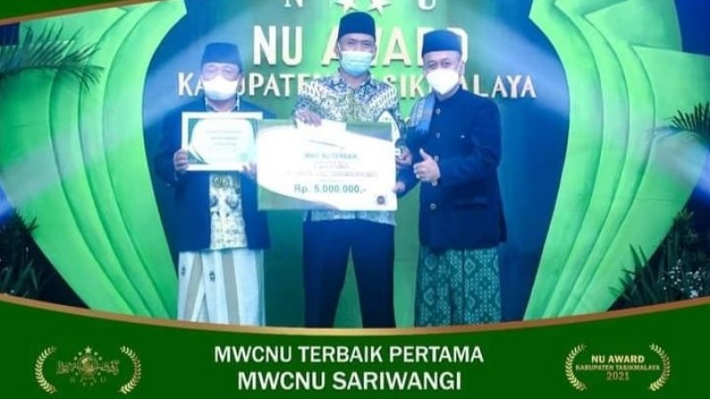 MWC Sariwangi Jawara NU Award PCNU Kabupaten Tasikmalaya 2021