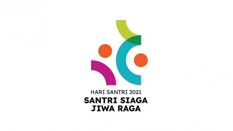 Makna Tema dan Filosofi Logo Hari Santri Nasional 2021