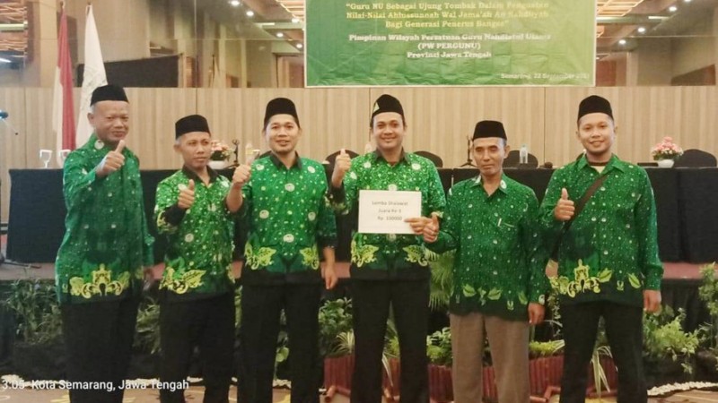 Kader Pergunu Pekalongan Raih Juara Di Ajang Lomba Video Shalawat