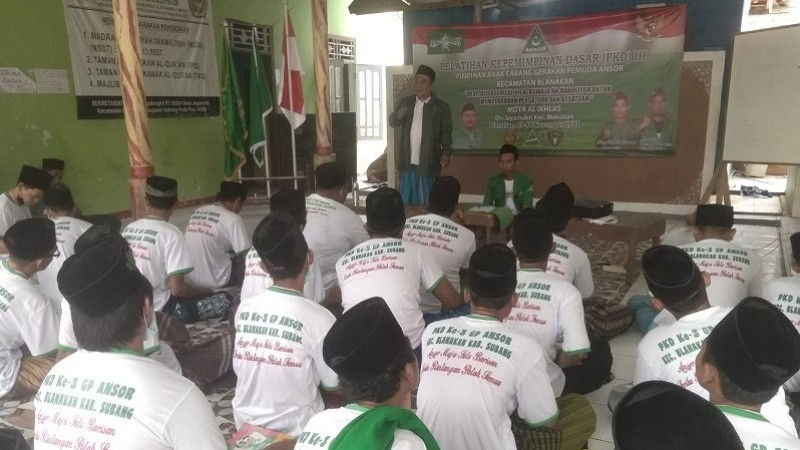GP Ansor Blanakan Subang dan Gerakan Kaderisasi Formal