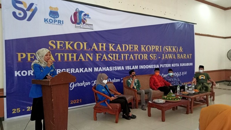 Peringati Harlah Ke-54, Kopri Kota Sukabumi Gelar SKK dan Pelatihan Fasilitator