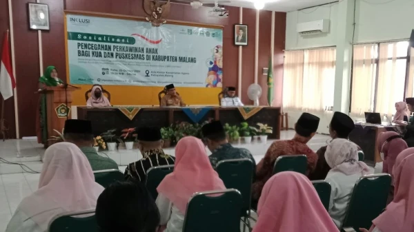 Lakpesdam dan Fatayat NU Bersama Pemerintah Kolaborasi Cegah Perkawinan Anak di Malang