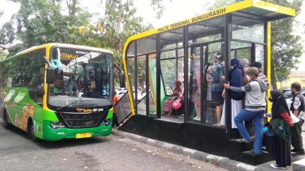 40 Halte Siap Dibangun Layani Bus Trans Jatim Rute Mojokerto Gresik ...