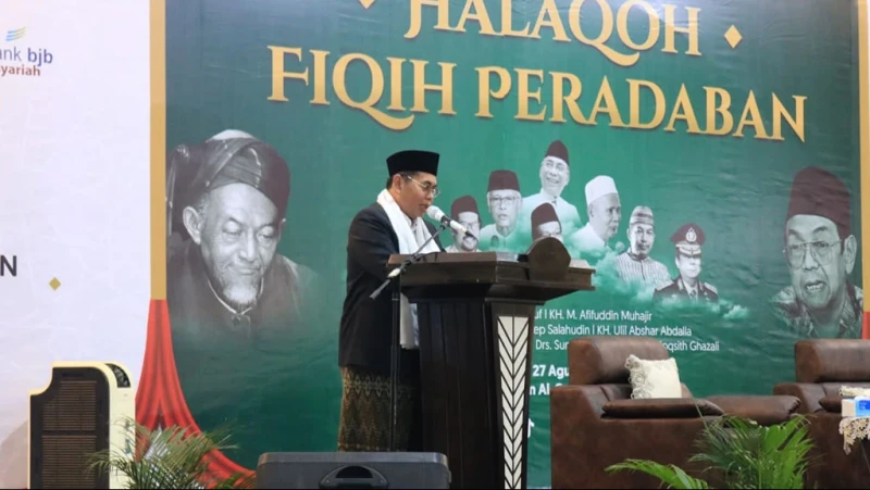 Halaqah Fikih Peradaban Ramaikan Haul Muassis dan Milad ke-52 Ponpes Al-Quran Al-Falah