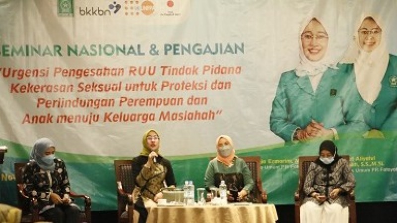 Gelar Seminar Nasional, PP Fatayat NU Bahas Urgensi Pengesahan RUU TPKS untuk Keluarga Maslahah