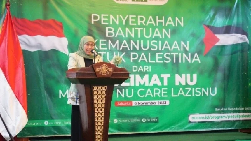 Muslimat NU Siap Salurkan Bantuan Tahap Kedua melalui Lazisnu untuk Palestina