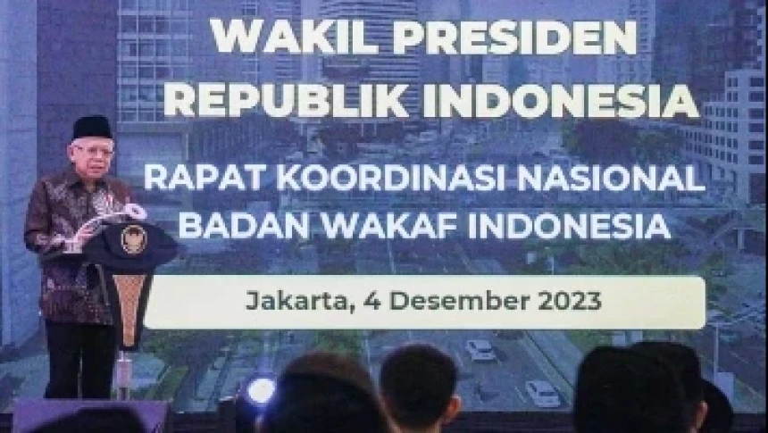 Wapres RI Jelaskan Perkembangan Positif Pengelolaan Wakaf di Indonesia