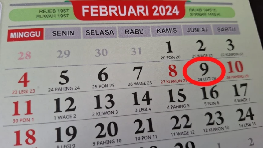 Diapit Hari Libur, Jumat 9 Februari 2024 Cuti Bersama