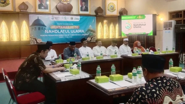 Panitia Muktamar Ke-35 NU Matangkan Sejumlah Persiapan di Pesantren Tambakberas