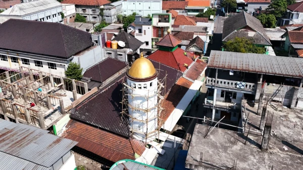 Pesona Baru Menara Masjid Tambakberas, Ikon Logo Muktamar Ke-35 NU yang Tetap Jaga Keaslian Struktur